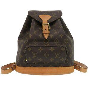 LOUIS VUITTON Brown Monogram Backpack